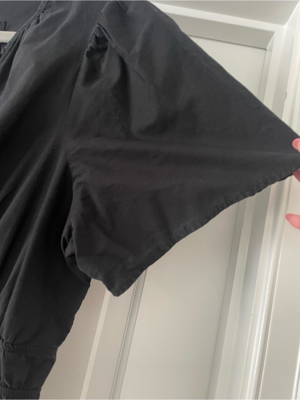 Anthropologie Women Black Tiered Maxi Dress with Smocked Waist Curvy Plus Sz XLP - Picture 12 of 14